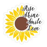 Sunflower Stickers - Wholesale