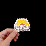Sunflower Stickers - Wholesale