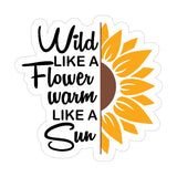Sunflower Stickers - Wholesale