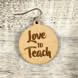Teacher Earrings