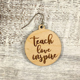 Teacher Earrings