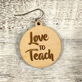 Teacher Earrings