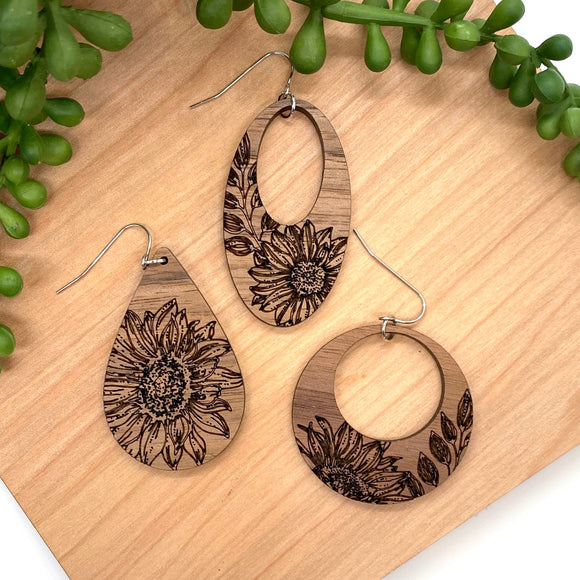 Walnut Sunflower Drops