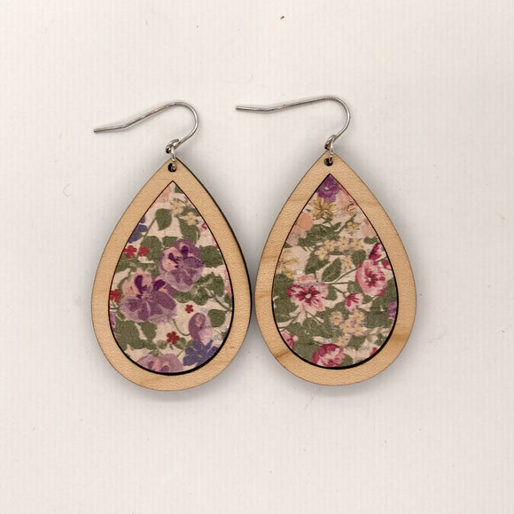 Wildflowers on White Cork Drops