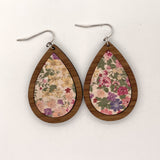 Wildflowers on White Cork Drops