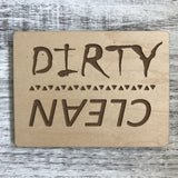 Clean/Dirty Dishwasher Magnet