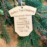 Baby’s First Christmas Ornament - Wholesale