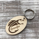 Fish Grandpa Keychain - Wholesale
