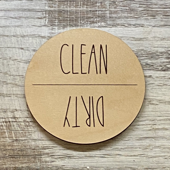 Clean/Dirty Dishwasher Magnet