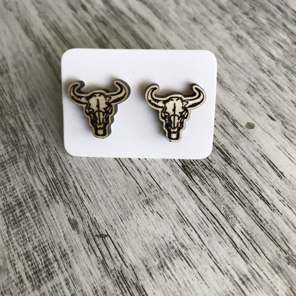 Cow Skull Studs - Wholesale