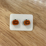 Monogram Studs- Wholesale