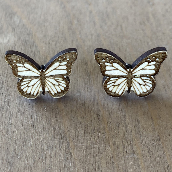 Butterfly studs - Wholesale