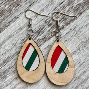 Two Tone Candycane Drops