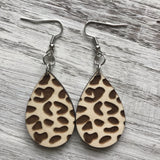 Maple wood leopard drops