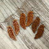Wood Feathers Drops - Wholesale