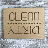 Clean/Dirty Dishwasher Magnet