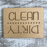 Clean/Dirty Dishwasher Magnet - wholesale