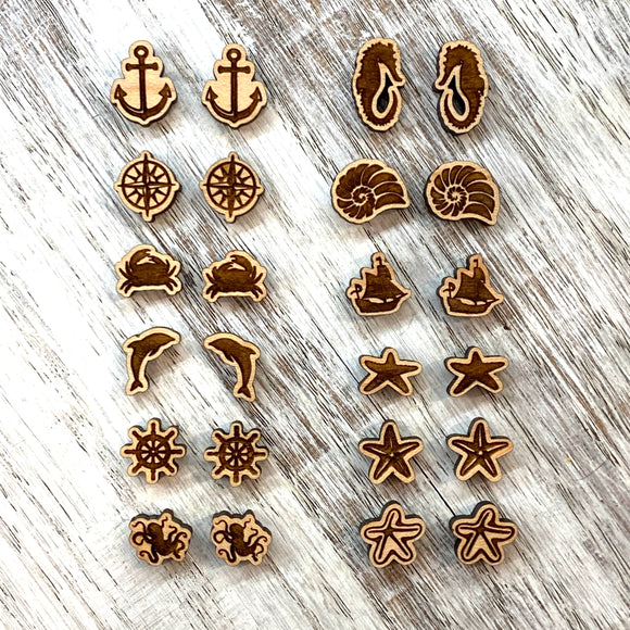 Ocean Life Studs