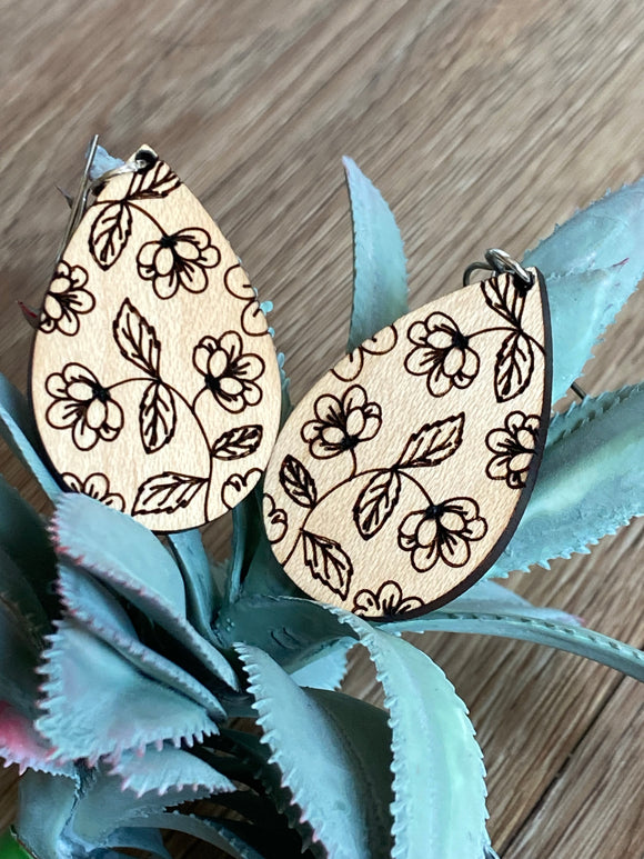 Flower and Vine Drops
